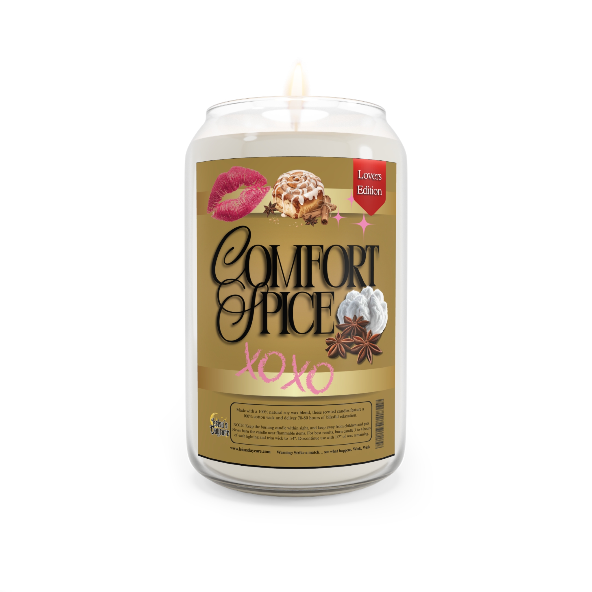 Comfort Spice Soy Candle 13.75oz — Limited Lovers Edition